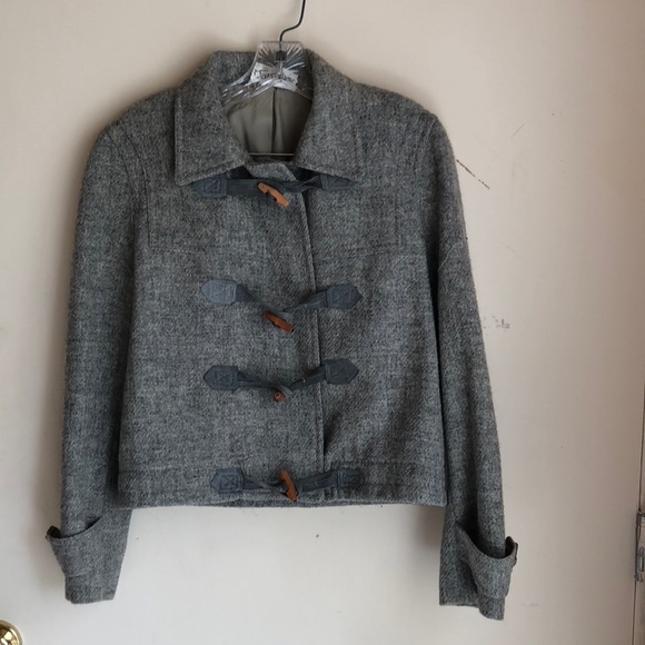 Calvin Klein Jackets & Blazers - Calvin Klein Size 10 Toggle Jacket Gray Blend